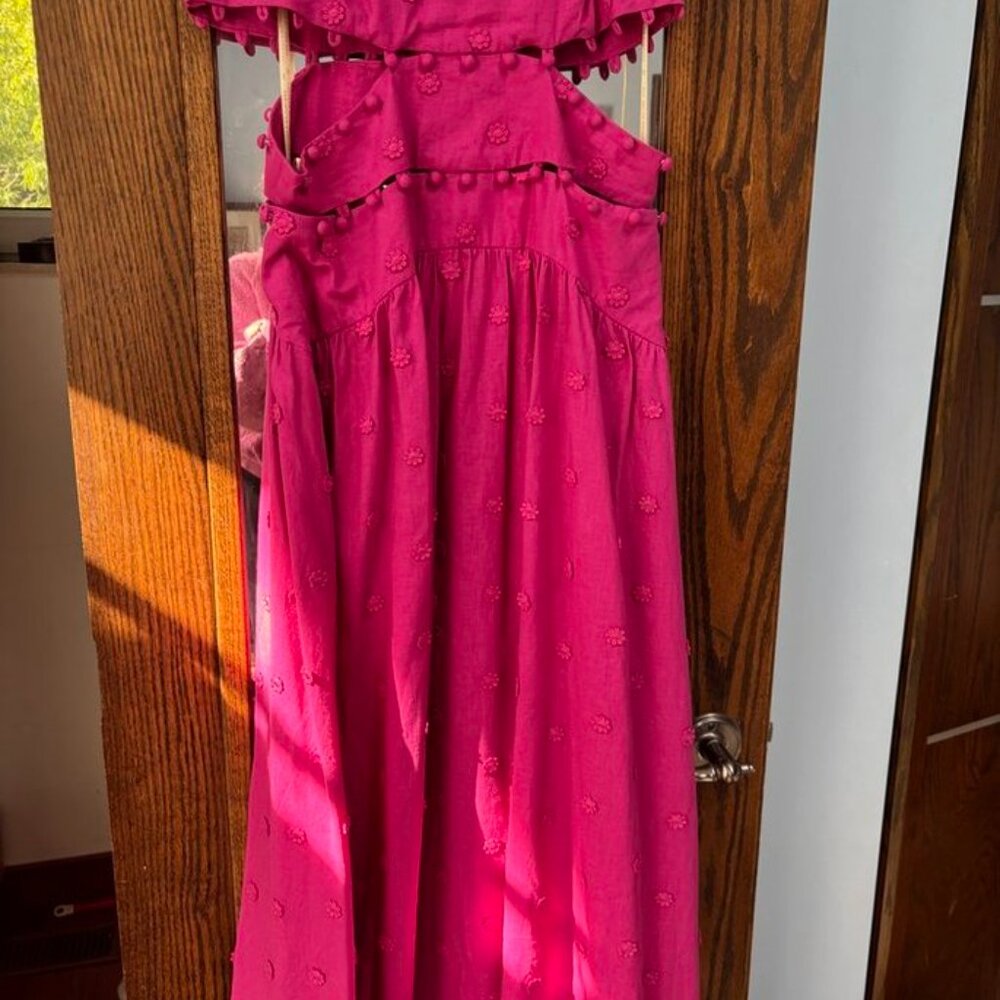 FARM Rio Pink Midi Dress - Picture 5 of 7